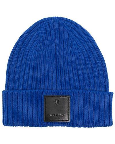 blue givenchy beanie|givenchy beanie sale.